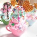 クリームとろ〜り。甘さ丸出し♡アイスクリームネイル。