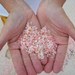 使えるのは夏だけじゃない!秋冬も取り入れたい「クラッシュシェル」のネイルデザイン集♡
