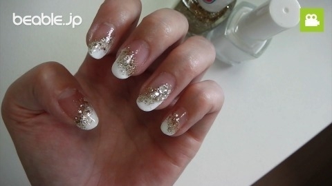 動画 簡単セルフネイル 不器用でも出来る結婚式 パーティーネイル Itnail