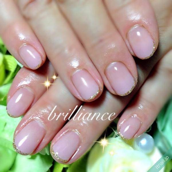 オフィスネイル シンプルデザインに ちょい足し で可愛さup Itnail