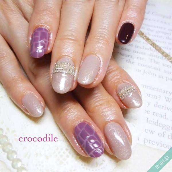 ハードに可愛い レザーネイルのデザインバリエーション Itnail