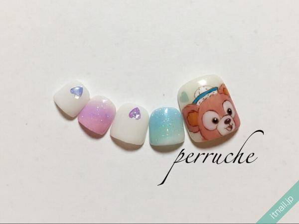 ダッフィーネイルが夏の恋に効果アリ Itnail ダッフィーネイルが夏の恋に効果アリ Itnail