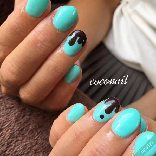 暑さでアートもとろけちゃう とろとろネイル Itnail