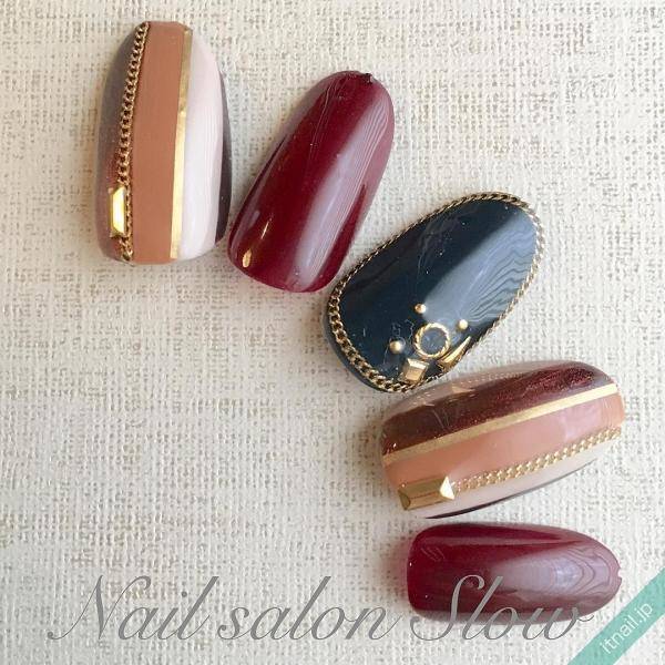 18秋冬に注目 トラッドスタイルをネイルで楽しむ Itnail