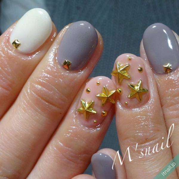Jimmy Chooみたい 立体の星スタッズが輝くネイル特集 Itnail