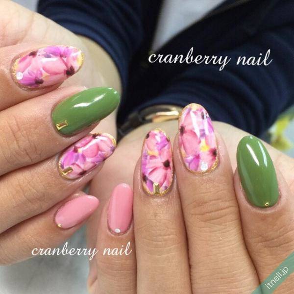 秋冬ネイルに取り入れたい カーキと相性の良いカラーは Itnail