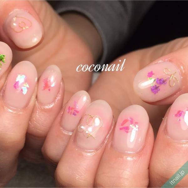 セルフネイル派さんにも人気 押し花 ワイヤーでつくるデザインパターン Itnail