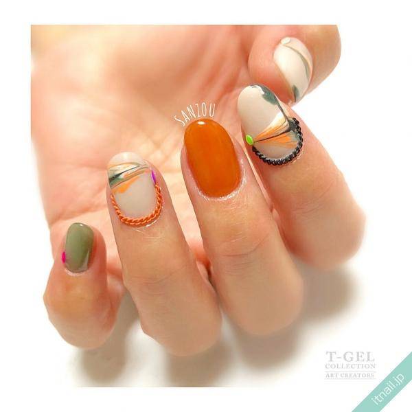 進化系マーブルネイルでオンリーワンの指先に Itnail
