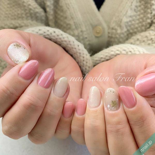 ニットを着るならこのネイル 女っぽカラーvs深みカラー Itnail