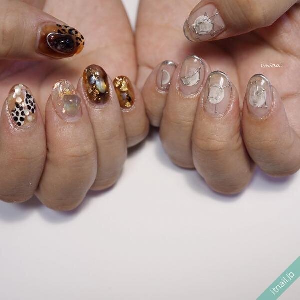 冬の夜空を彩る 星座モチーフの 星空ネイル デザイン Itnail 冬の夜空を彩る 星座モチーフの 星空ネイル デザイン Itnail