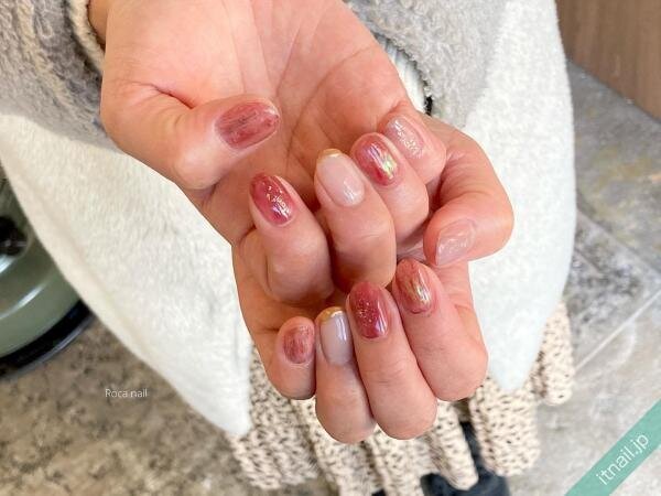 ショートネイルを可愛くみせる 短い爪に似合うネイルデザイン集 Itnail