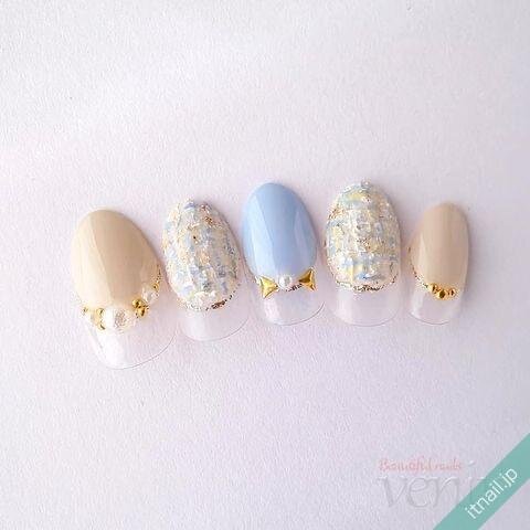 この冬おすすめ ツイード柄を取り入れたネイルデザインバリエ Itnail この冬おすすめ ツイード柄を取り入れたネイルデザインバリエ Itnail