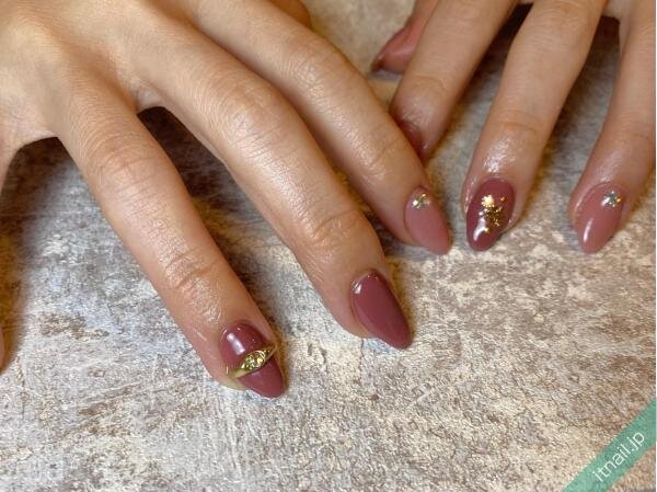 リングネイルで心躍る指先に Itnail