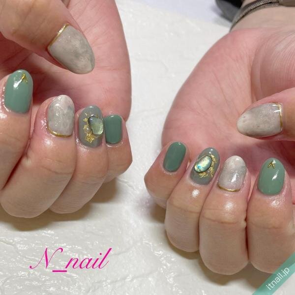 セルフで簡単 パーツを使ってアートするぷっくりネイルデザイン Itnail