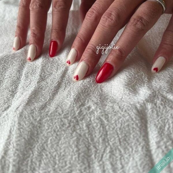 36))フレンチガーリー ネイルチップ シンプルネイル ボルドー