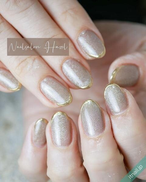 異なる輝きを組み合わせてキラキラに♡マグネット×ミラーネイル - Itnail 