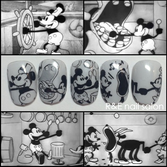 ミッキー ドナルド プーさんetc 可愛いディズニーネイルを集めました Itnail