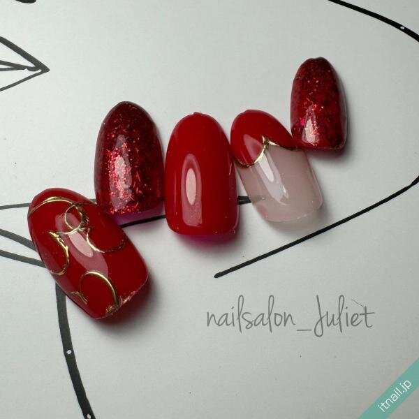 JULIETが投稿したネイルデザイン [photoid:I0129670] via Itnail Design (747334)