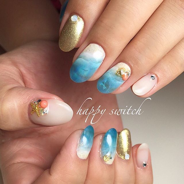 海に似合うネイルが知りたいなら Instagram ビーチネイル で検索 Itnail